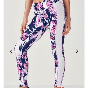 Fablectics “Josephine” leggings floral print